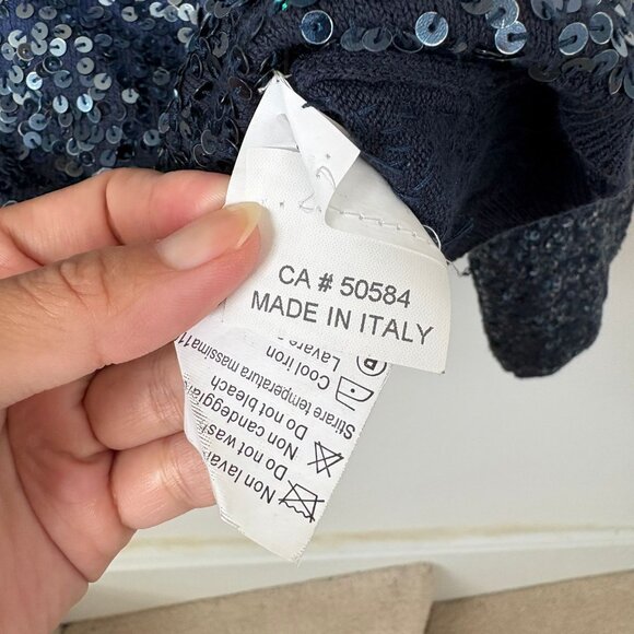 sequinned, gradient cardigan - Picture 4 of 4